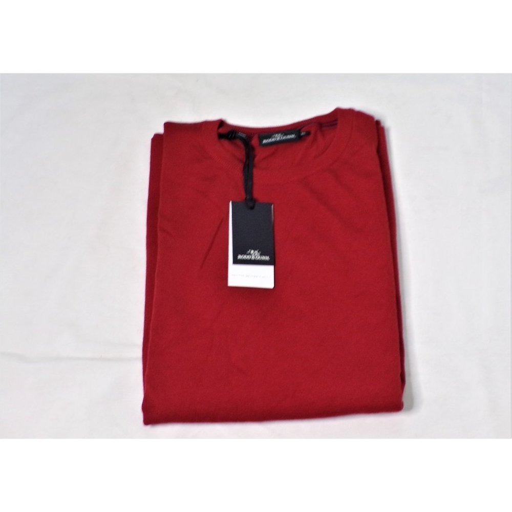 RODD & GUNN Hillend Wool Crew Neck Sweater Rust X-Large NEW - Picture 6 of 6